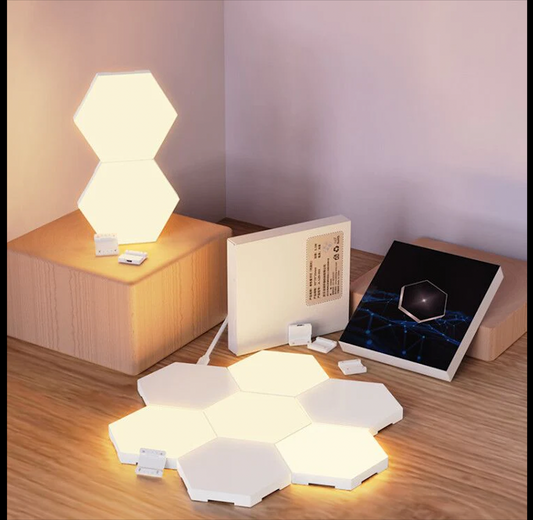 6-Piece Hexagonal E-Light