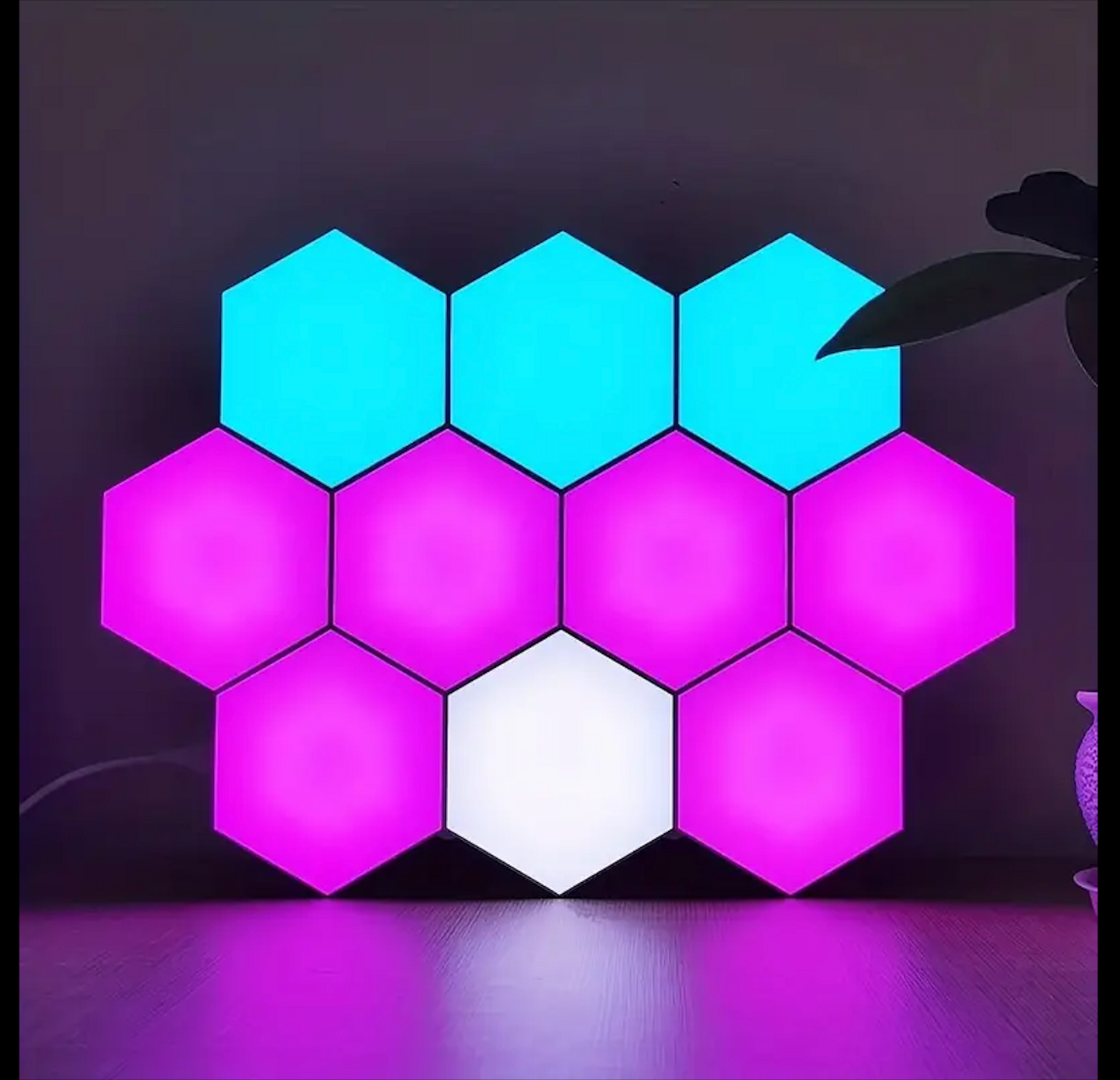 6-Piece Hexagonal E-Light